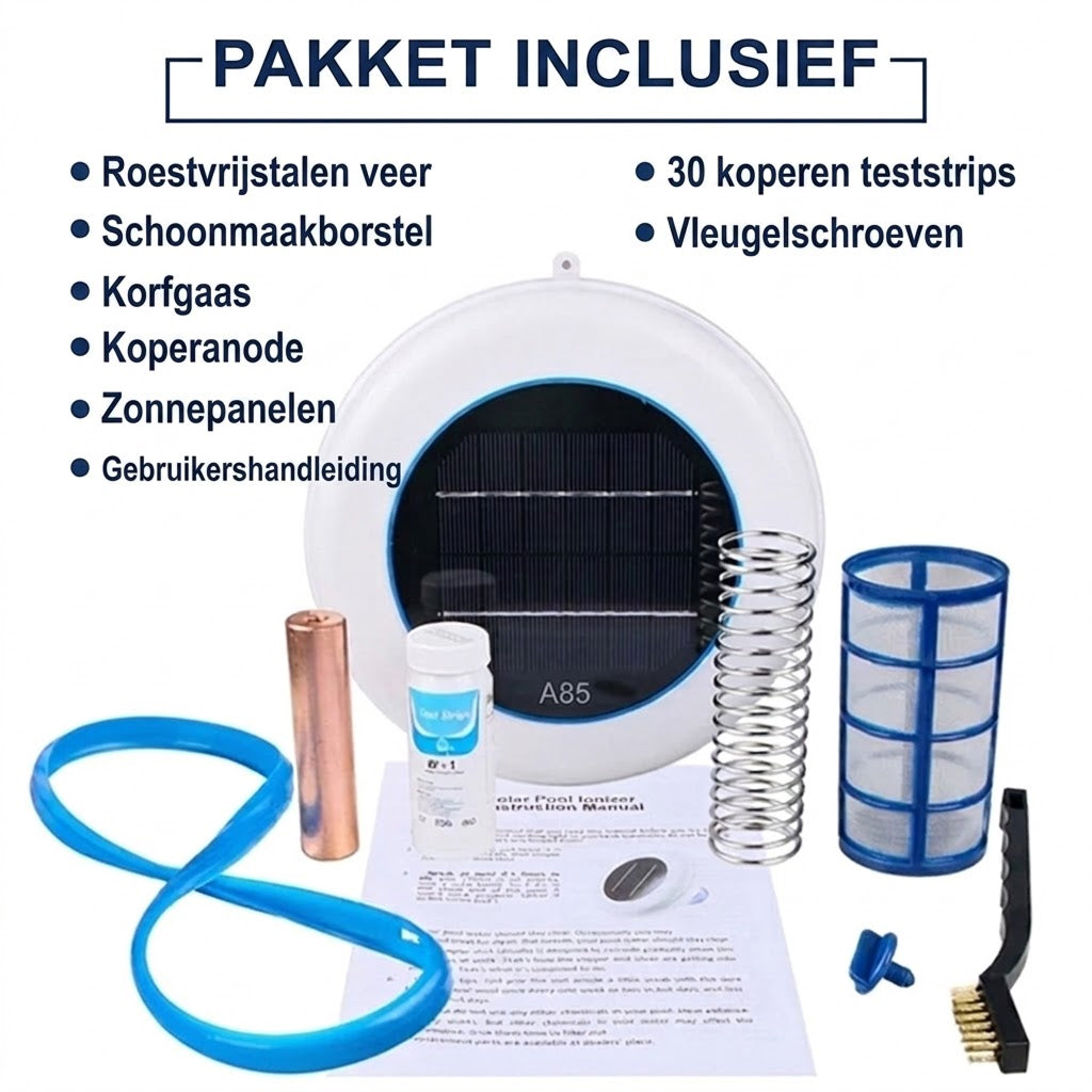 Soolionix Solar Zwembad Ionisator