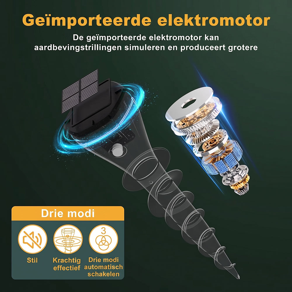 MoleSonix Ultrasone Mollenverjager