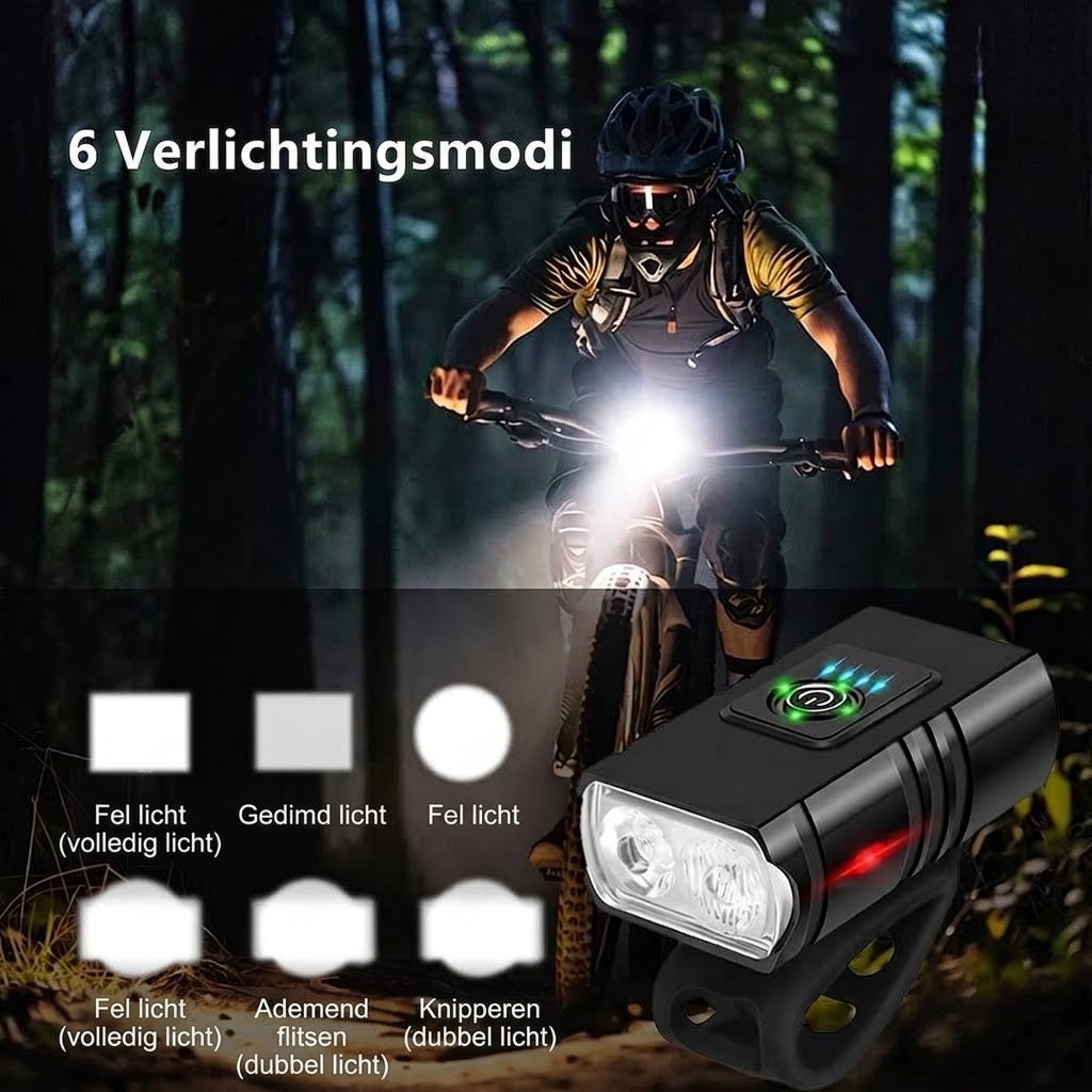 NitxRider Fietsverlichting Oplaadbaar