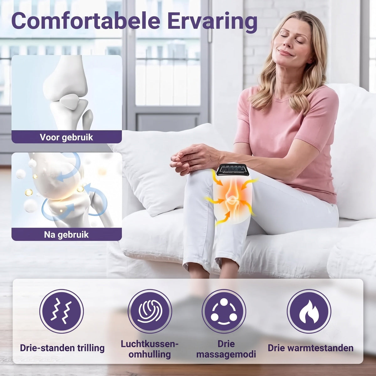 KneeRelx Kniemassage Apparaat