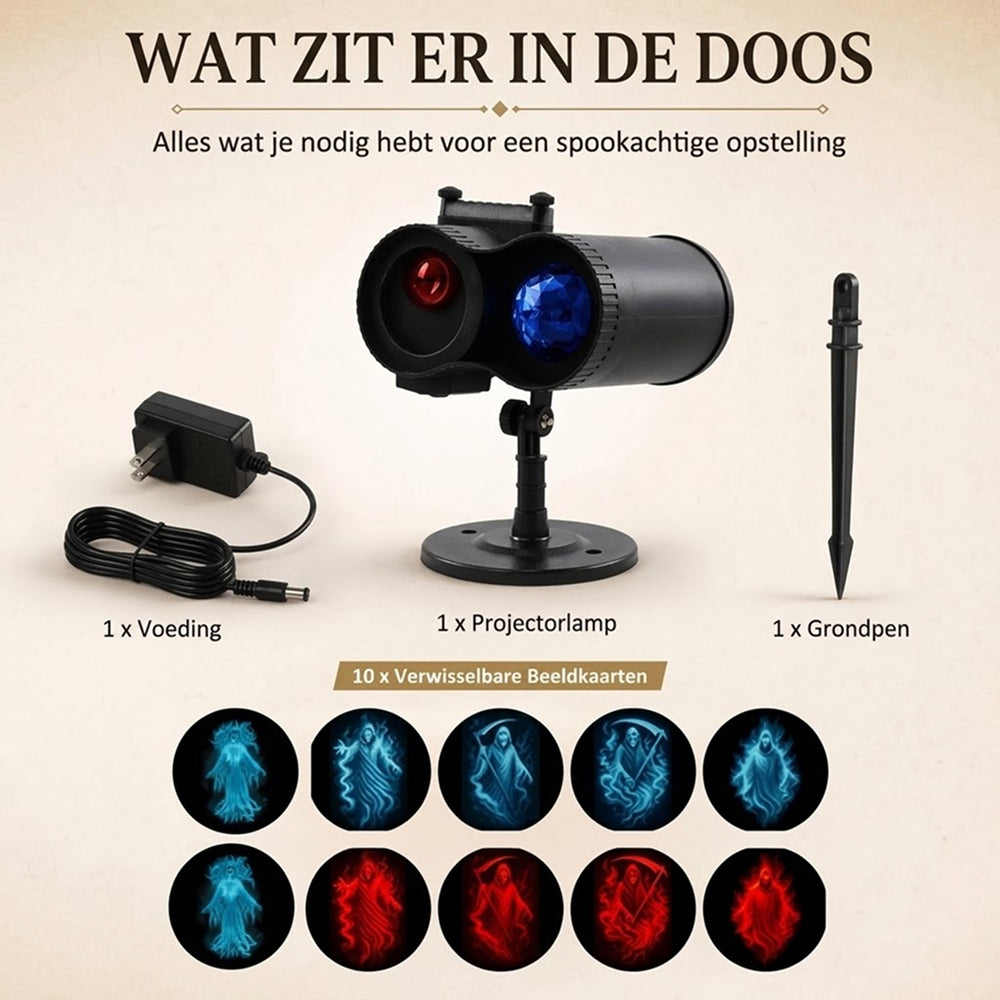 HallowyGo Halloween Projector