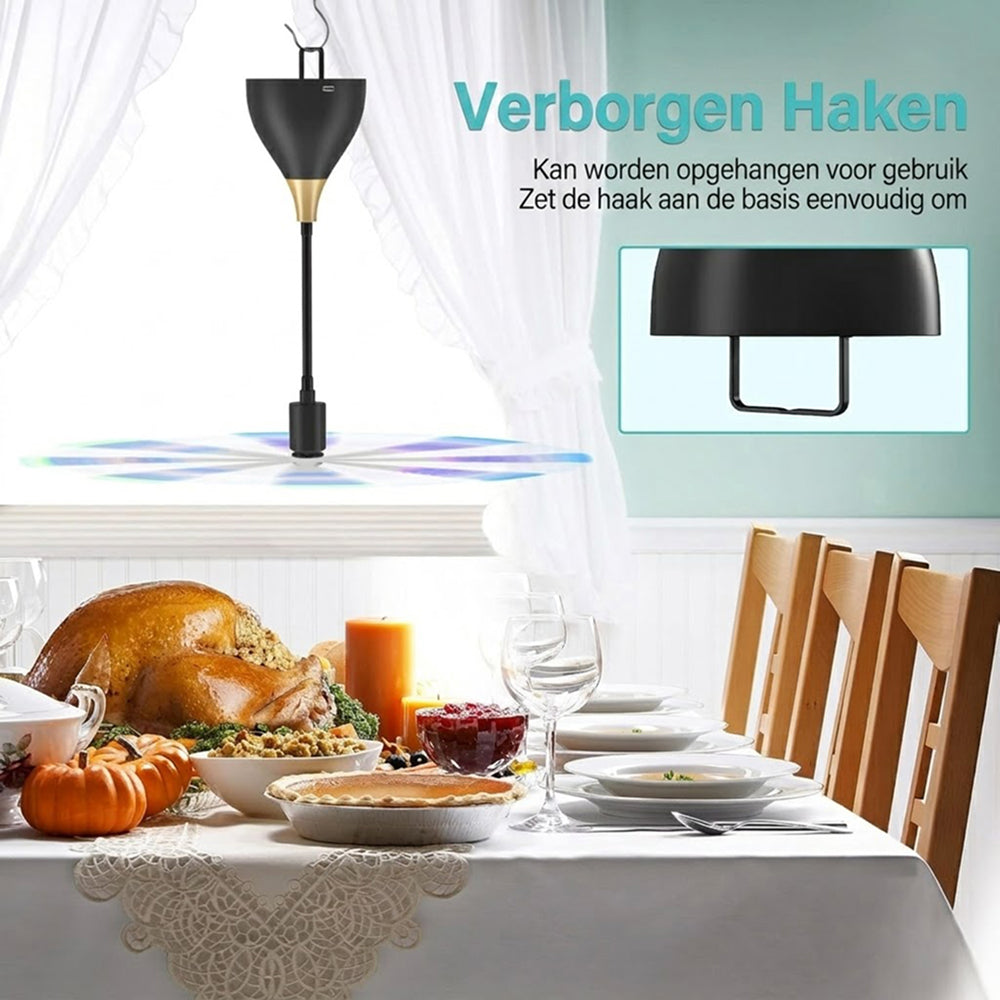 FlyBreezo Vliegenverjager Voor Op Tafel