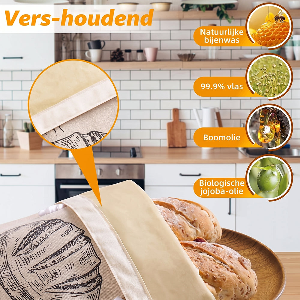 BeeLoafa Bijenwas Broodzak