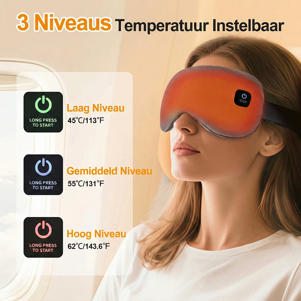 BlinkCozi Verwarmd Oogmasker
