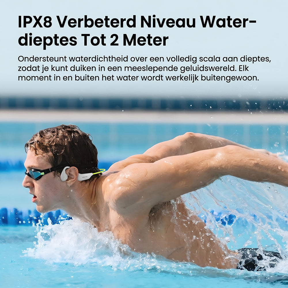 Viboneza Waterdichte Koptelefoon Zwemmen