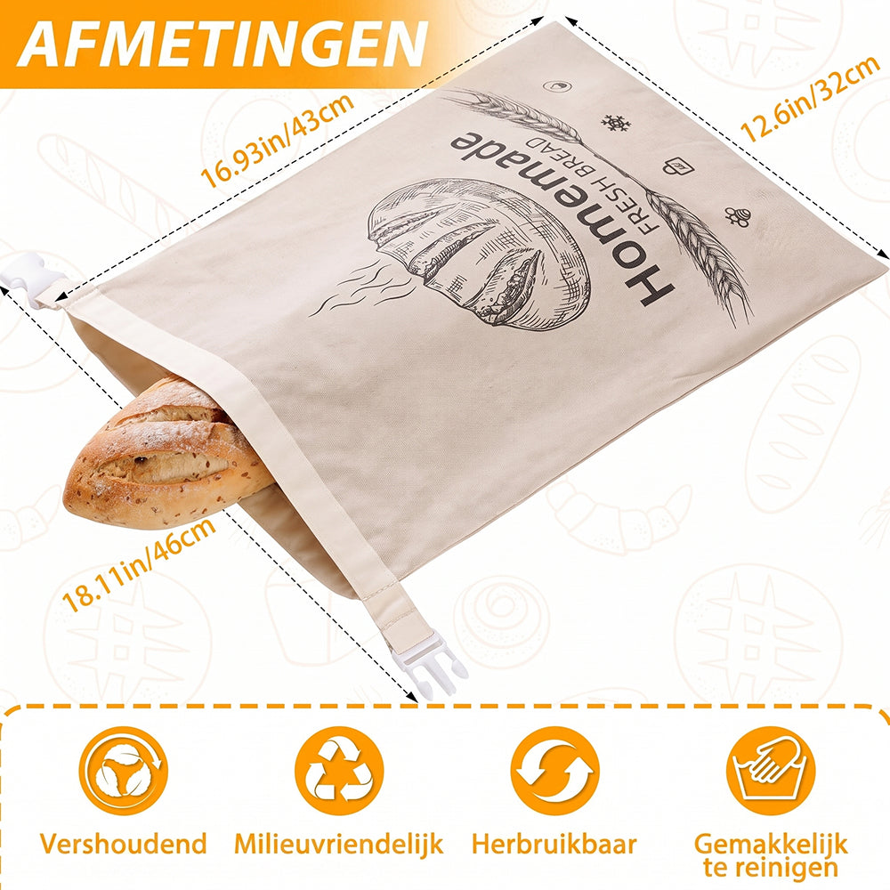 BeeLoafa Bijenwas Broodzak