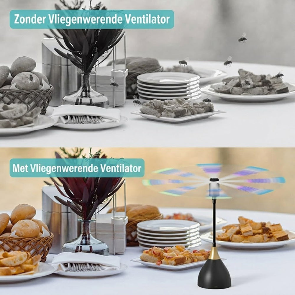 FlyBreezo Vliegenverjager Voor Op Tafel