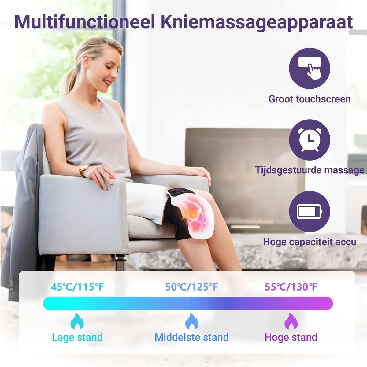 KneeRelx Kniemassage Apparaat