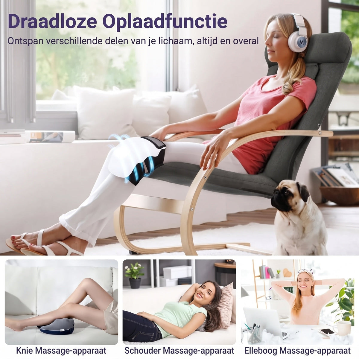 KneeRelx Kniemassage Apparaat