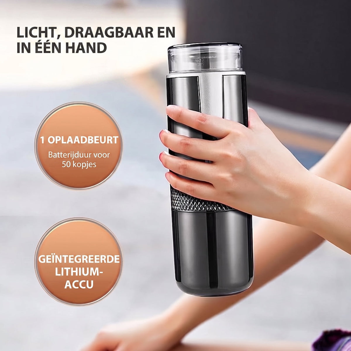 Cupyreso Draagbaar Espresso Apparaat
