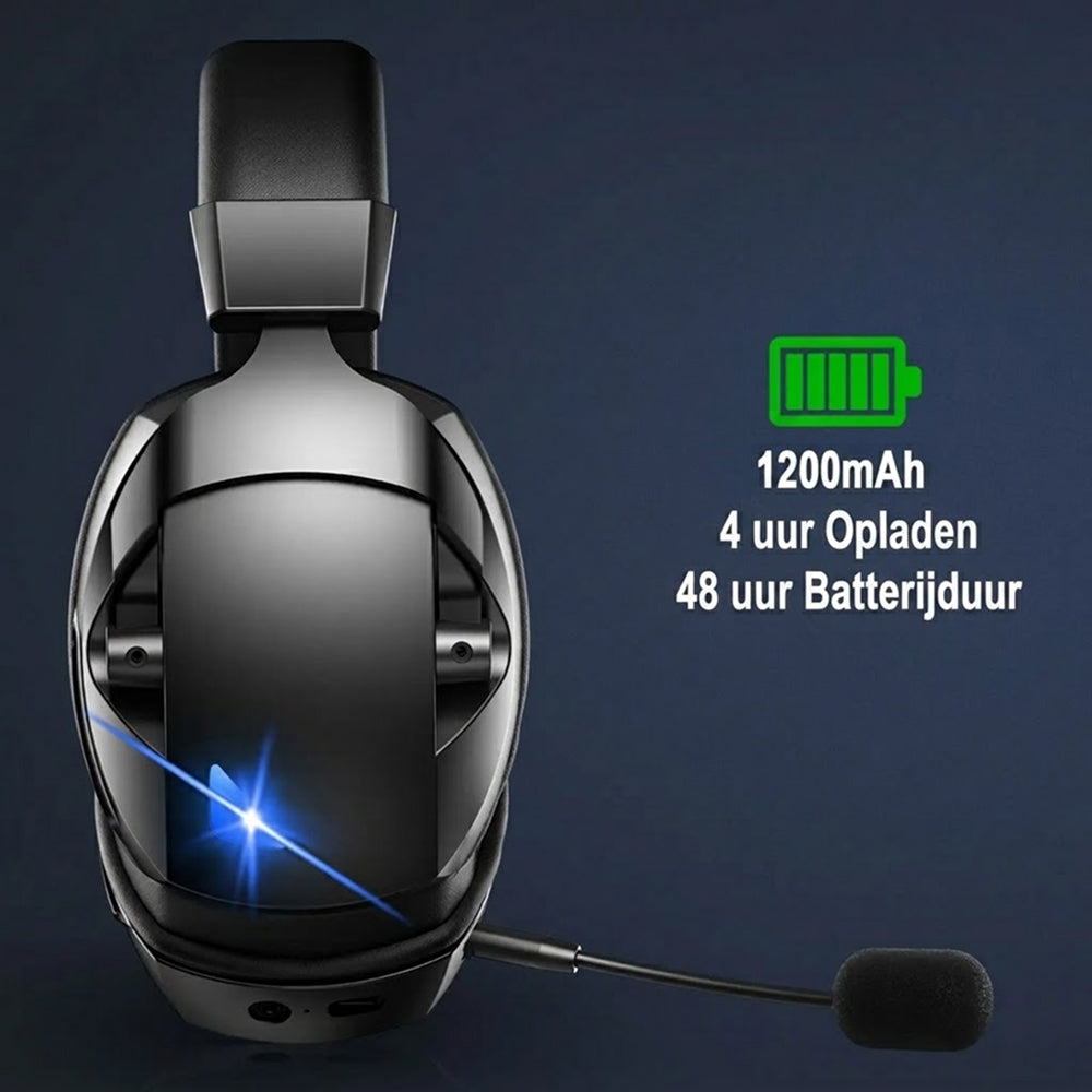 Beuksrij Gaming Headset | 3D Surround Sound & 36u Batterij