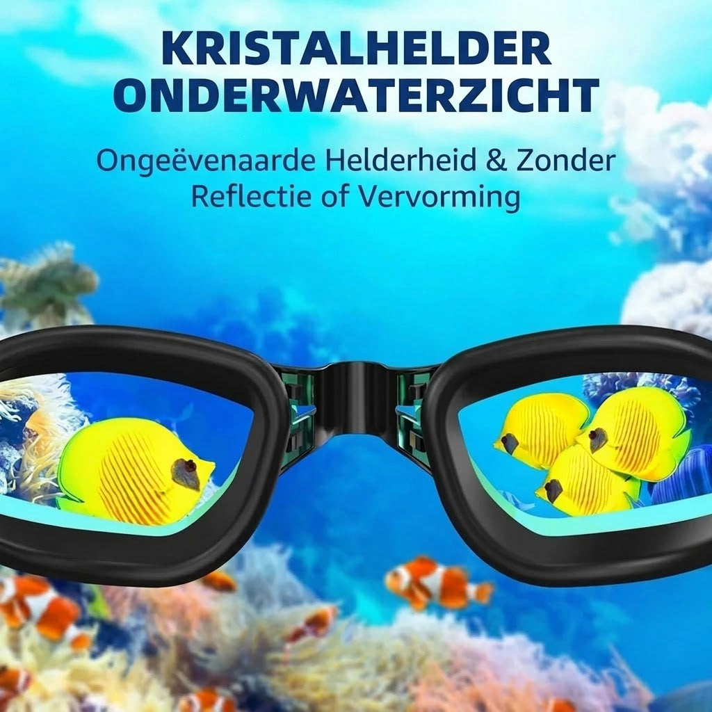 BlueGazix Zwembril