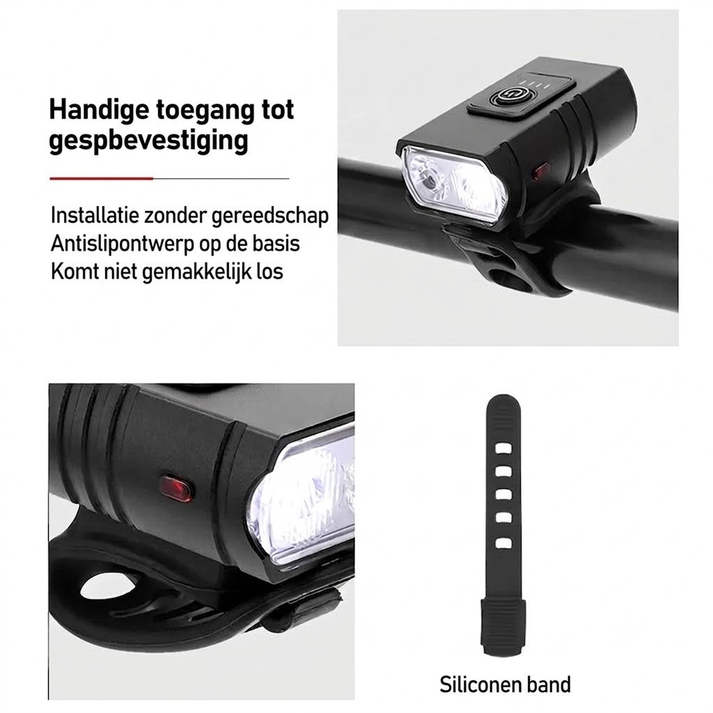 NitxRider Fietsverlichting Oplaadbaar