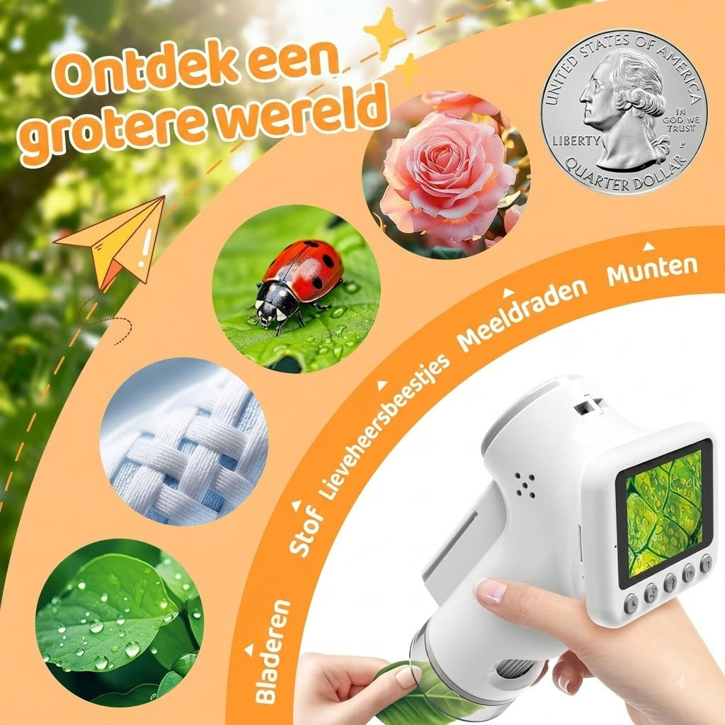 Zoofokid Digitale Kindermicroscoop