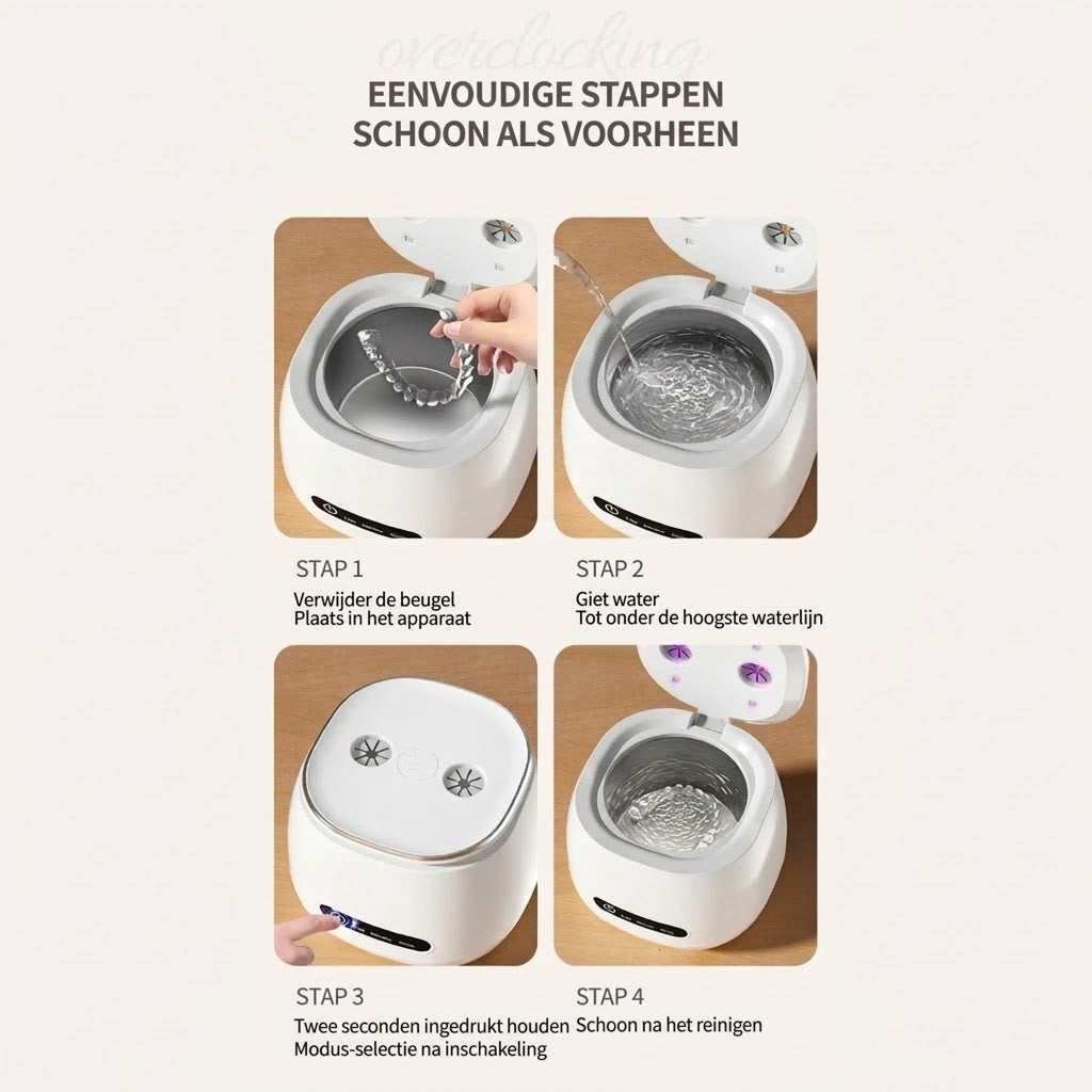 Denturexi Ultrasoon Gebitsreiniger