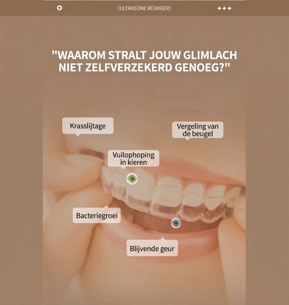 Denturexi Ultrasoon Gebitsreiniger