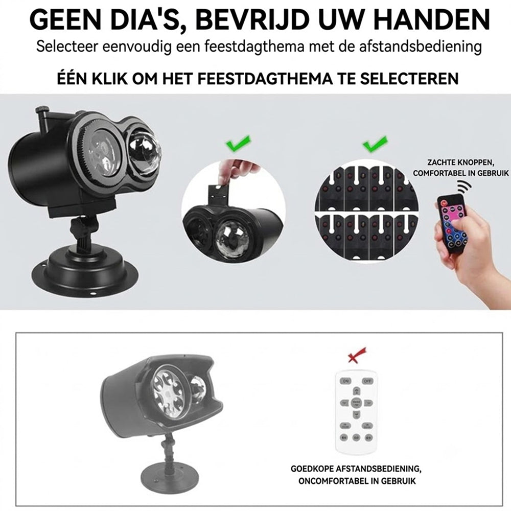 HallowyGo Halloween Projector