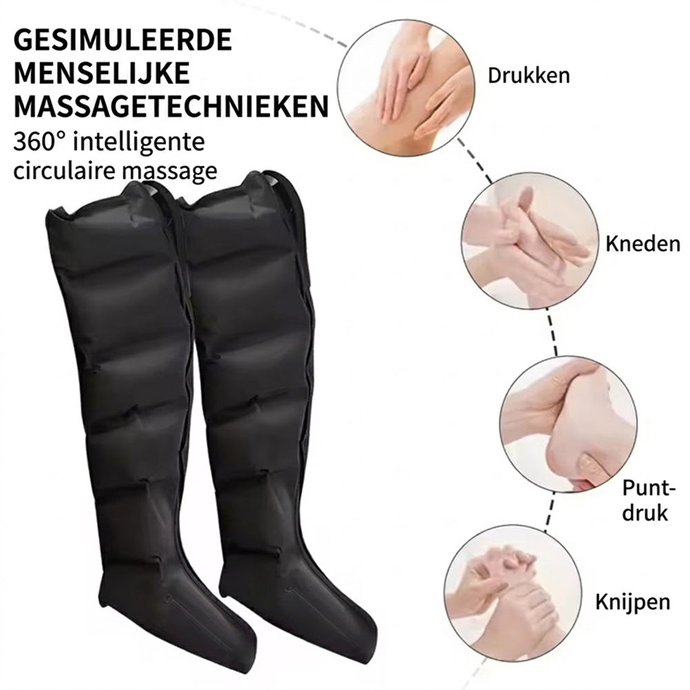 Espervlot Leg Massager - Pneumatische Massagelaarzen met 6 Airbags