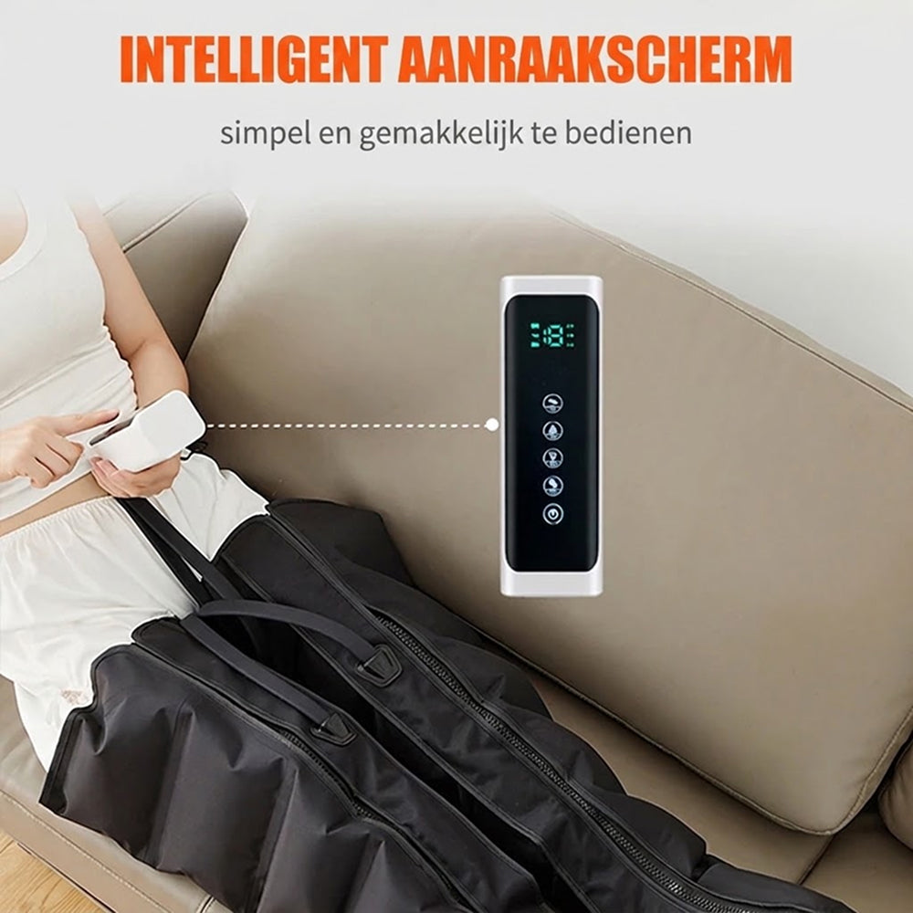 Espervlot Leg Massager - Pneumatische Massagelaarzen met 6 Airbags