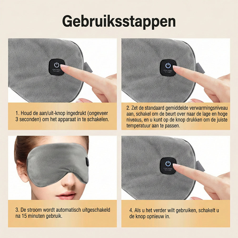 BlinkCozi Verwarmd Oogmasker