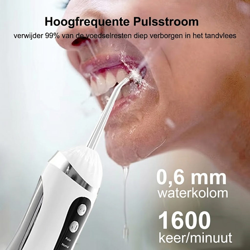 Grachtdal Draagbare Waterflosser - Professionele Mondverzorging