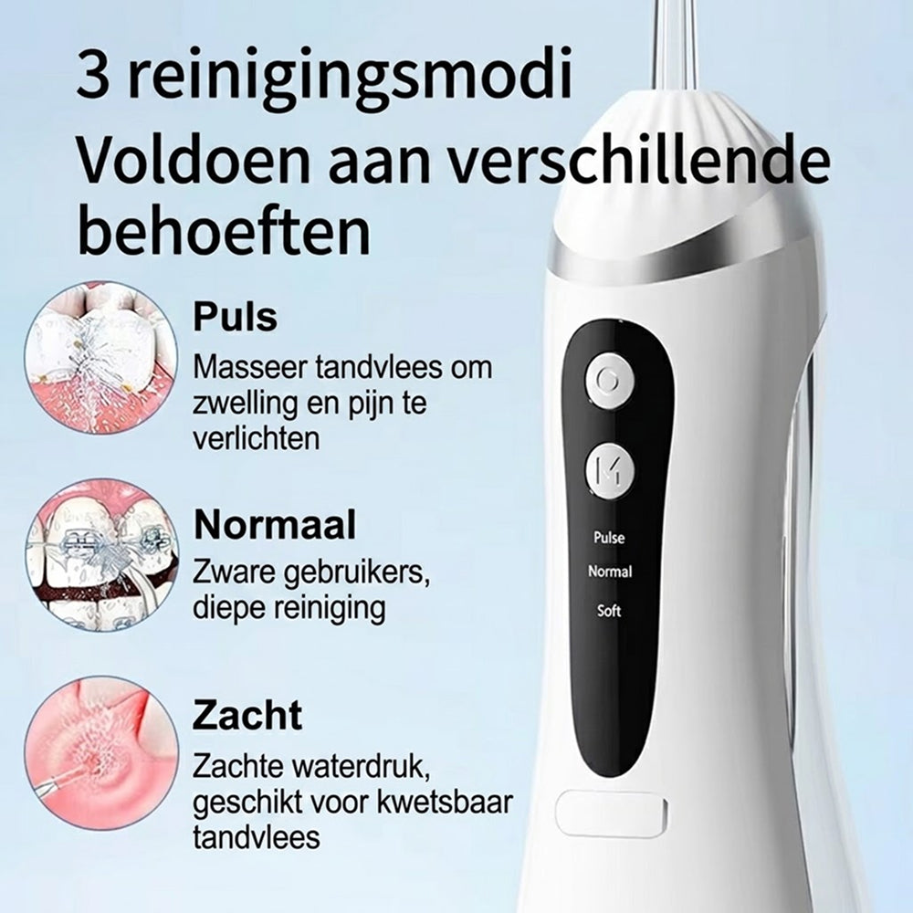 Grachtdal Draagbare Waterflosser - Professionele Mondverzorging