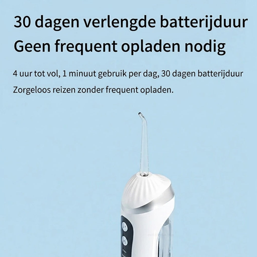 Grachtdal Draagbare Waterflosser - Professionele Mondverzorging