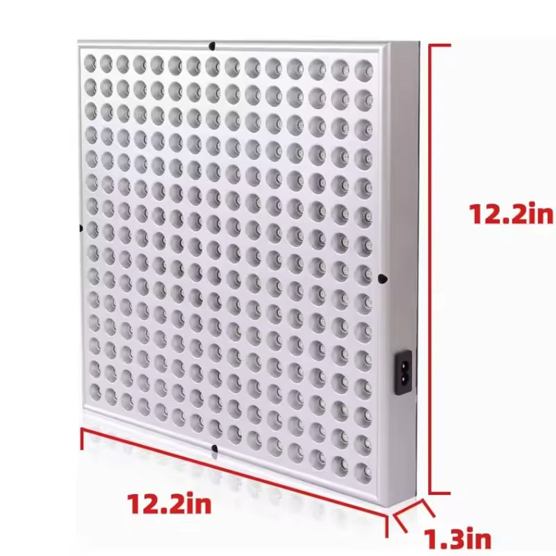 Herfkoning Roodlichttherapie Lamp - 225 LEDs & Dubbele Golflengte