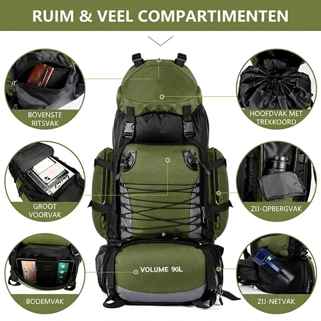Packroxi Wandelrugzak