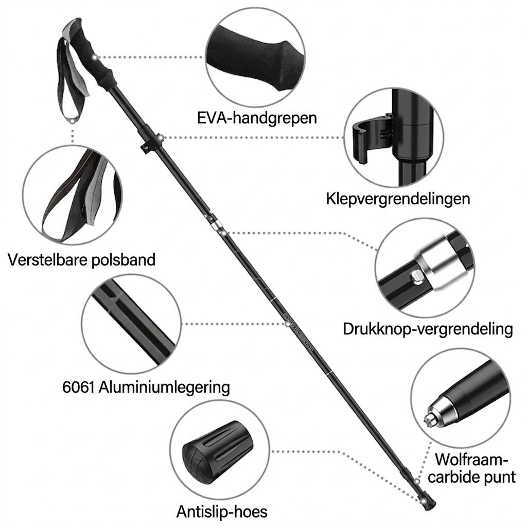 Trekaroz Wandelstokken