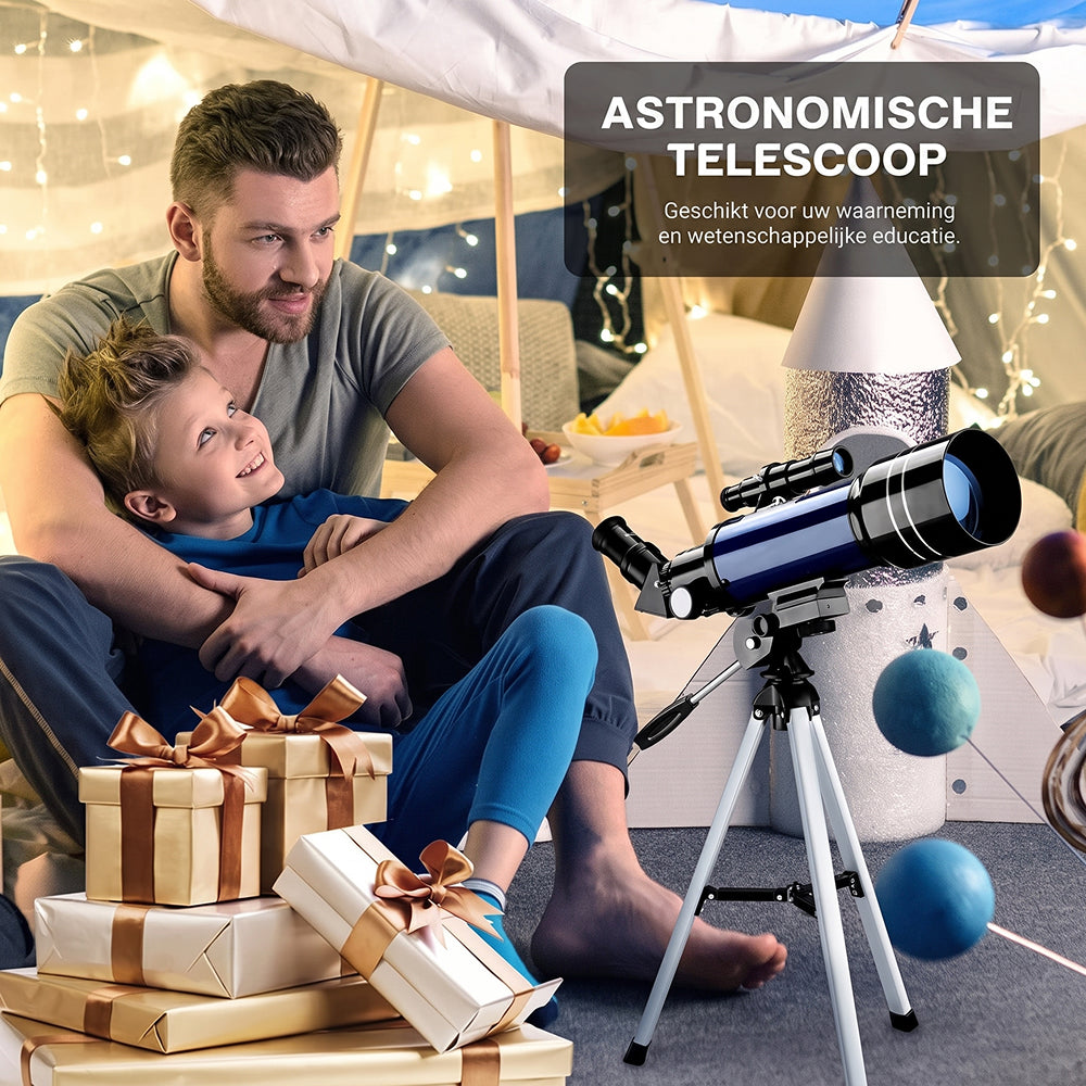 ZilBlese Telescoop voor Planeten - 70mm Diafragma