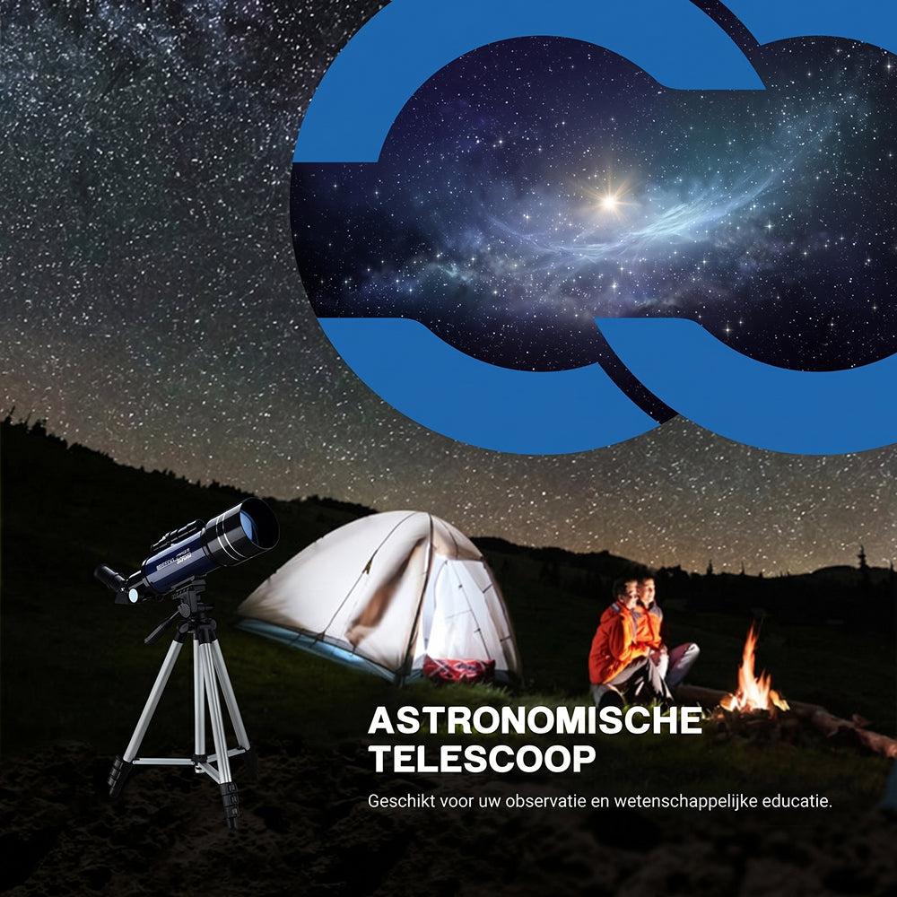 ZilBlese Telescoop voor Planeten - 70mm Diafragma